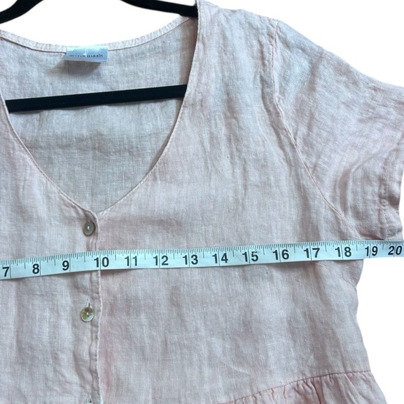 JILLIAN Harris X Priv Linen Hampton Dress- Size Medium - Picture 12 of 13